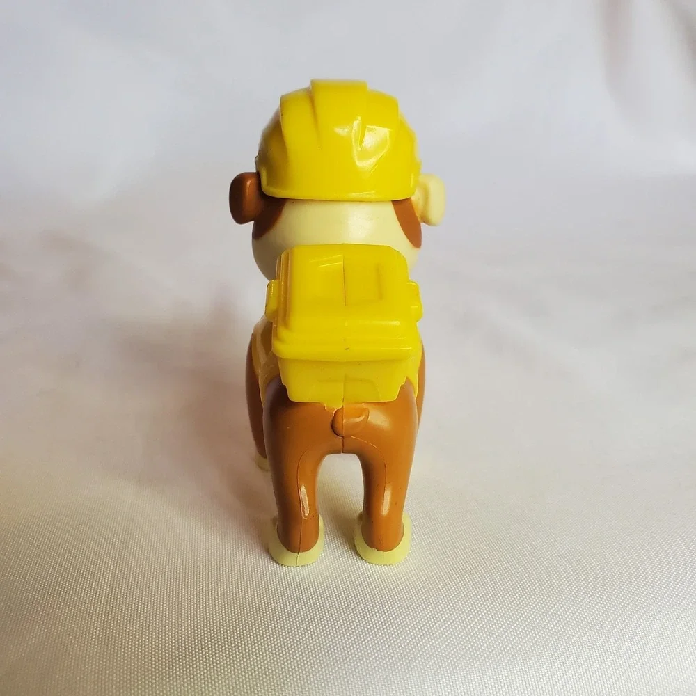 RUBBLE Nickelodeon PAW PATROL TV Show Dog PVC TOY Playset Figure 1 1/2
